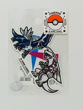 Pokemon B-Side Label Sticker Dialga Palkia Waterproof US SELLER