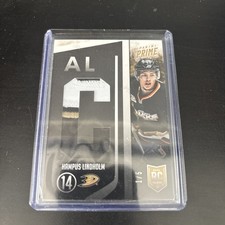 2013-13 panini prime dual rc class patch /5 hampus lindholm 