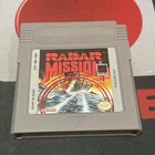 Radar Mission (Nintendo Game Boy, 1991) Tested