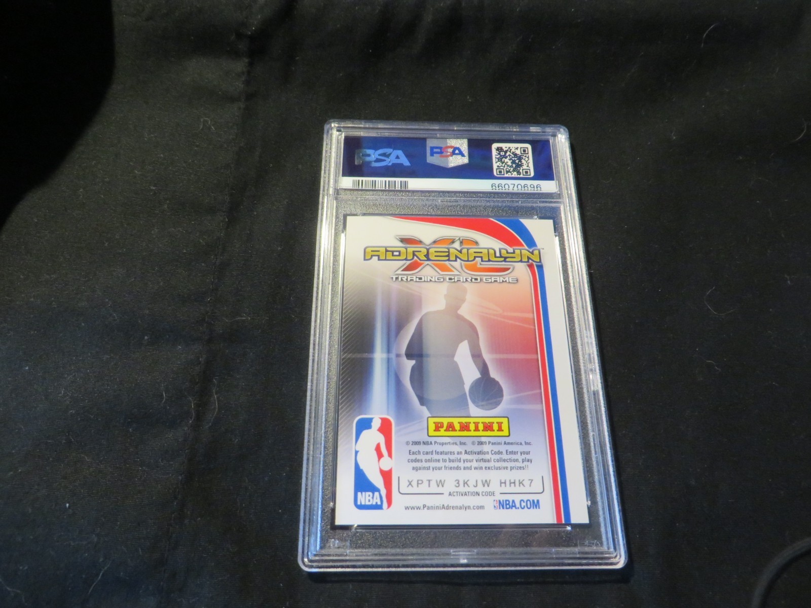2009-10 Panini Adrenalyn XL Stephen Curry PSA 10 GEM MINT Rookie RC Future HOF? view 2