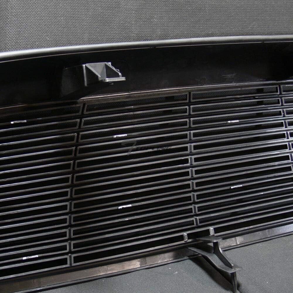 Glossy Black Front Grill Horizontal Billet Complete For 2005-2011 Toyota Tacoma