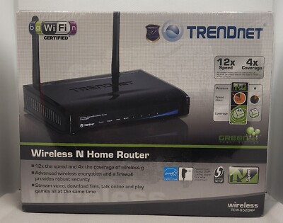 TRENDnet TEW-652BRP 300 Mbps 4-Port 10/100 Wireless N Router  New | NIB | Sealed