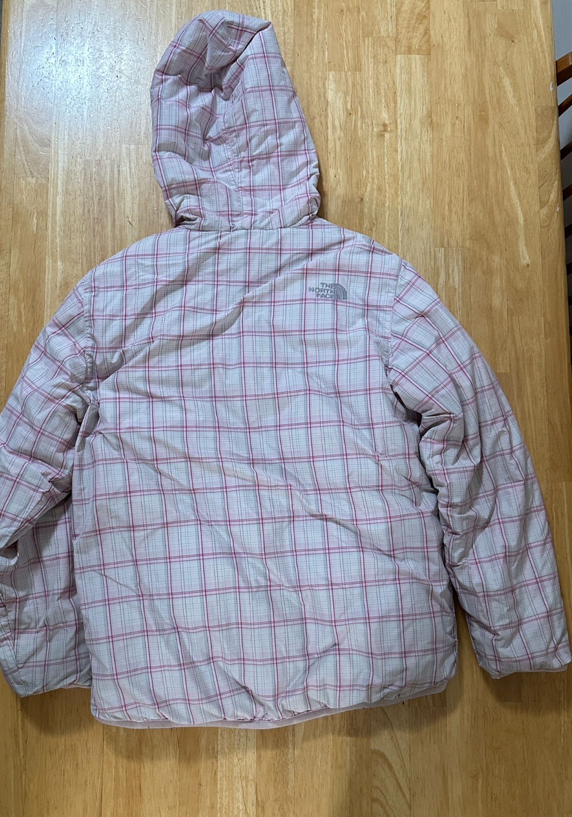 the north face 550 jacket double sided - image 1