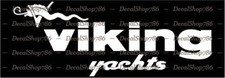 Viking Yachts - Outdoor Sports - Vinyl Die-Cut Peel N' Stick Decal/Sticker