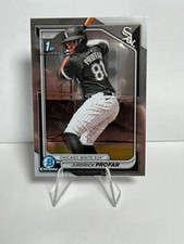 2024 Bowman Chrome Jurdrick Profar 1st Prospect Card #BCP-218 White Sox