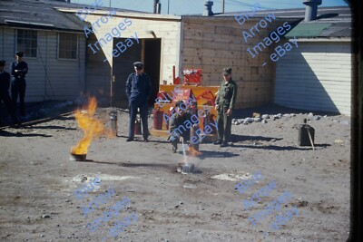 1950s 35mm Slide USAF Air Base Bluie West One BW-1 Fire Control Greenland #5421