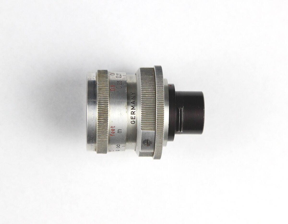 Lens Carl Zeiss Jena Biotar 2 / 12,5 for Pentaka 8-Pentaflex Lens Carl Zeiss Jena Biotar 2 / 12,5 for Pentaka 8-Pentaflex