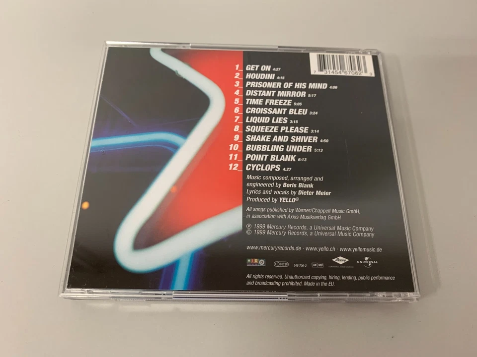 Yello – Motion Picture - CD © 1999 - Squeeze Please.. - Bild 3 von 3