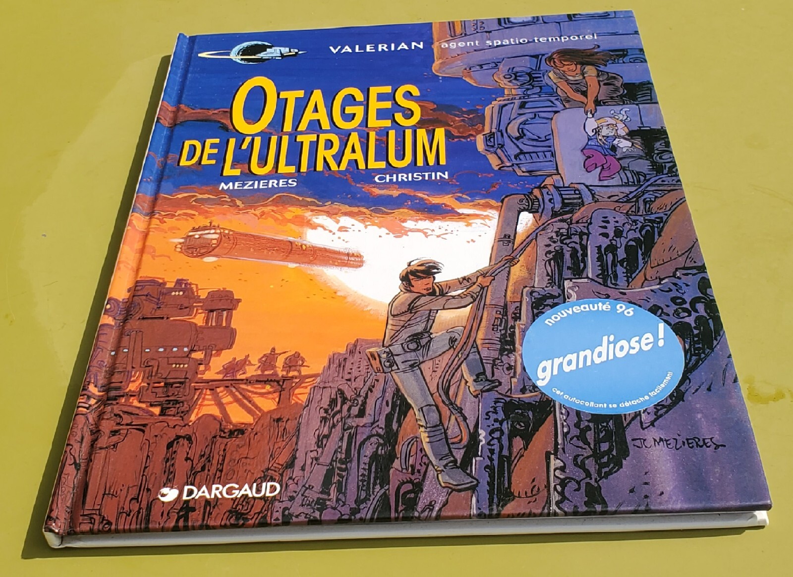 BD VALERIAN T16 OTAGES DE L'ULTRALUM MEZIERES CHRISTIN EO1996 PORT