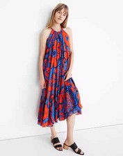 SOLD OUT MADEWELL WHIT FLORAL ORLY MAXI DRESS, SZ. MEDIUM, NWT, $498 RETAIL!
