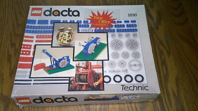 Vintage Lego Dacta # 1030 Technic set in original box made in 1990
