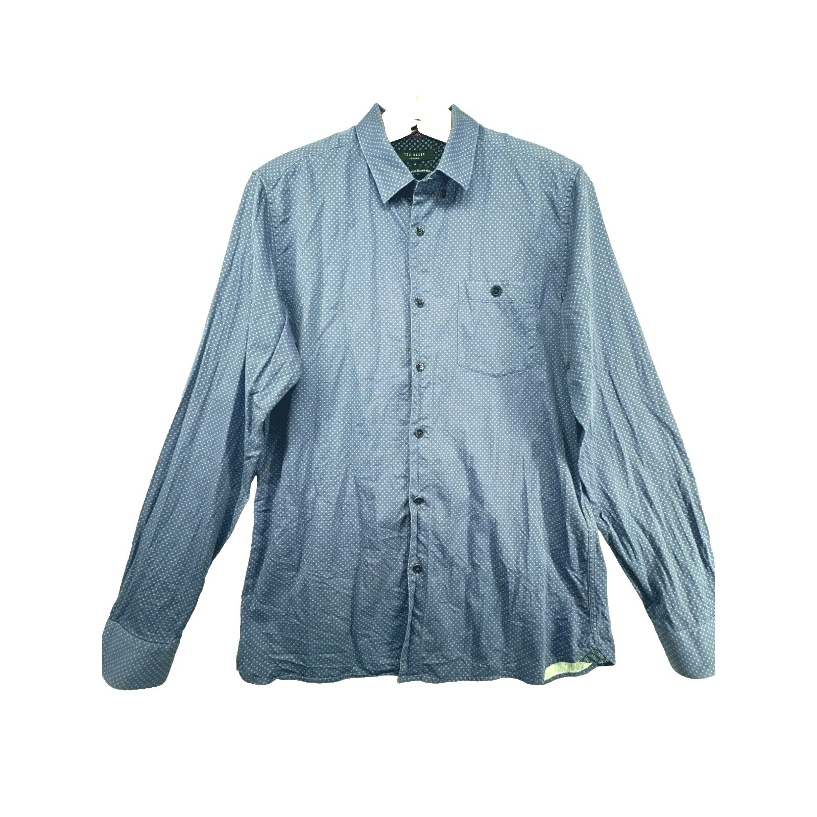 Camisas informales abotonadas para hombre Ted Baker con lunares