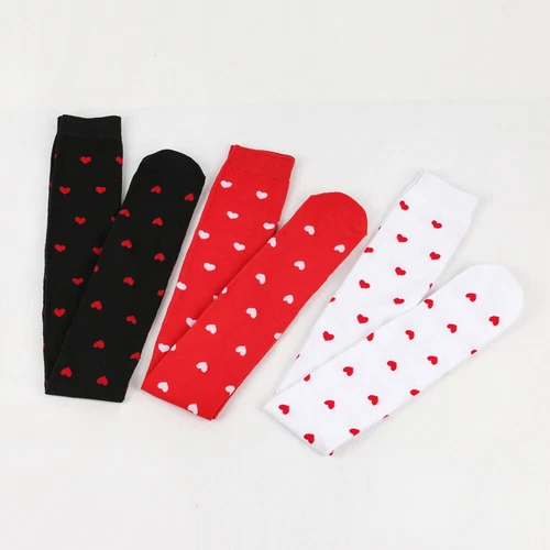 Nuevo Mujeres Sobre las Rodillas Extra Largo Muslo Alto Corazón Labios Fiesta Calcetines Amor Calcetines - Imagen 18 de 40