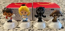  4 2023 McDonalds Disney 100 Anniversary Celebration Happy Meal Toys LOT I
