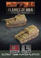 Elefant Tank-Hunter Platoon German Late Flames of War