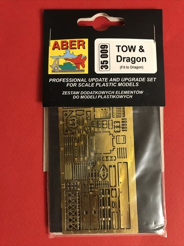 Aber 35 009, Tow and Dragon missile systems, fit to Dragon, 1/35 Scale - 第 1/3 張圖片