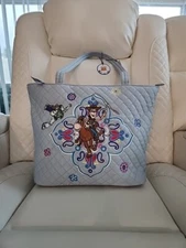 Vera Bradley Disney Pixar Toy Story Tote Andy Room Blue NWT