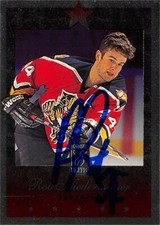 Rob Niedermayer autographed Hockey Card Florida Panthers 1996 Donruss Elite #65
