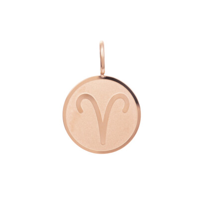 iXXXi Anhänger STERNZEICHEN Widder Ø 1,6 cm rosé