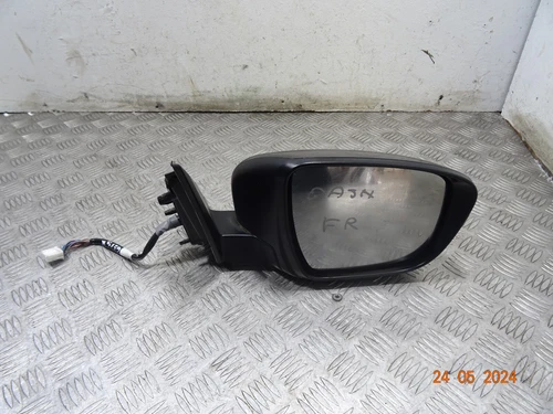 2014 NISSAN QASHQAI DCI MK2 J11 HATCH FRONT RIGHT POWERFOLD WING MIRROR *5159
