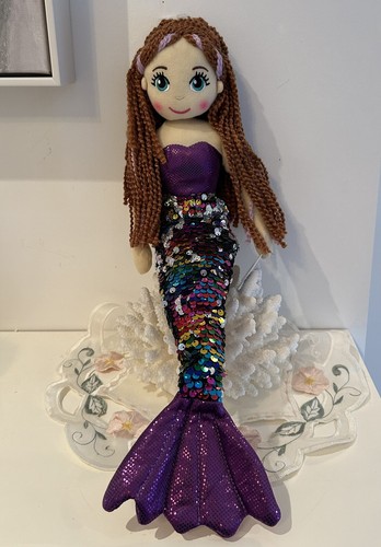 ~❤️Muñeca SIRENA Peluche Mediana Suave Lentejuelas Abatibles 45 cm NUEVO LANZAMIENTO Regalo de Cumpleaños - Imagen 18 de 92