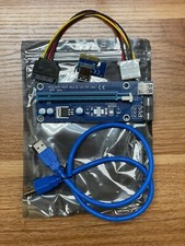 PCE164P-N03 VER 006 PCI-E 1x to 16x Powered Riser Adapter Card