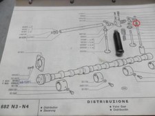 VITE REGOLAZIONE PUNTERIE FIAT 682 N2/N3/N4 642 FIAT 739069