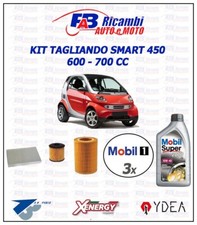 KIT TAGLIANDO SMART 450 (600cc - 700cc) (BENZINA) 3 FILTRI + 3 OLIO MOBIL1 10W40
