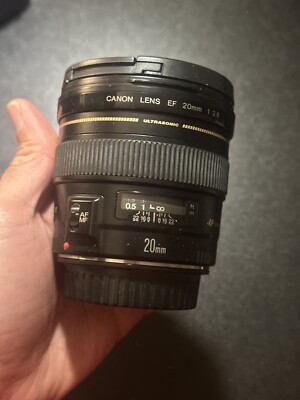 Canon EF 20mm f/2.8 MF USM Lens