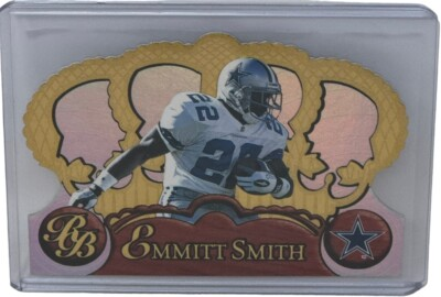 #ad Emmitt Smith 1997 Pacific Crown Royale Football Card Dallas Cowboys #39 $19.99