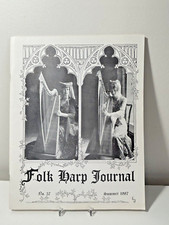 Vintage Folk Harp Journal No 57 Summer 1987 Booklet FHJ USA