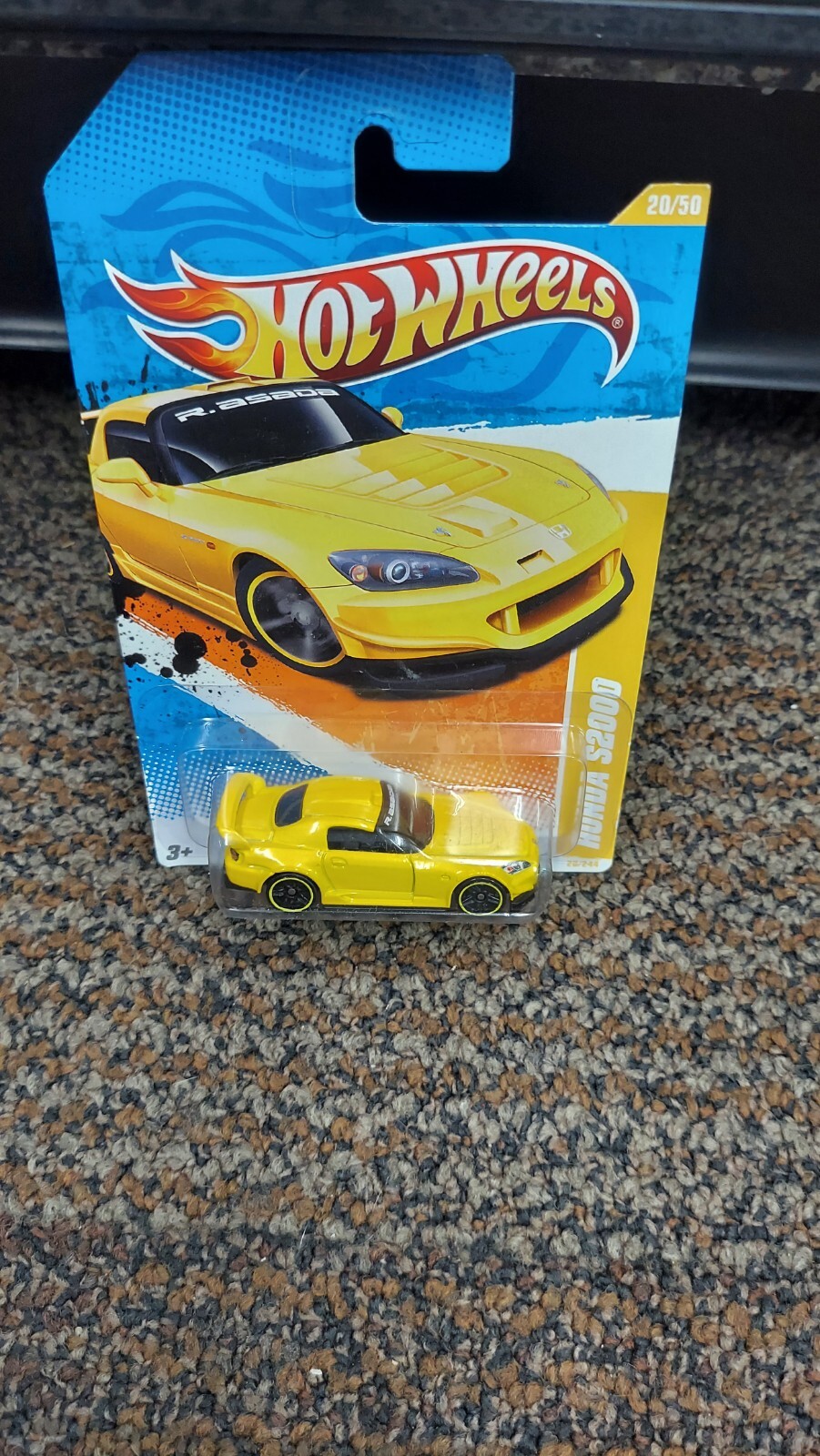 2011 Hot Wheels New Models Yellow Honda S2000 NOC