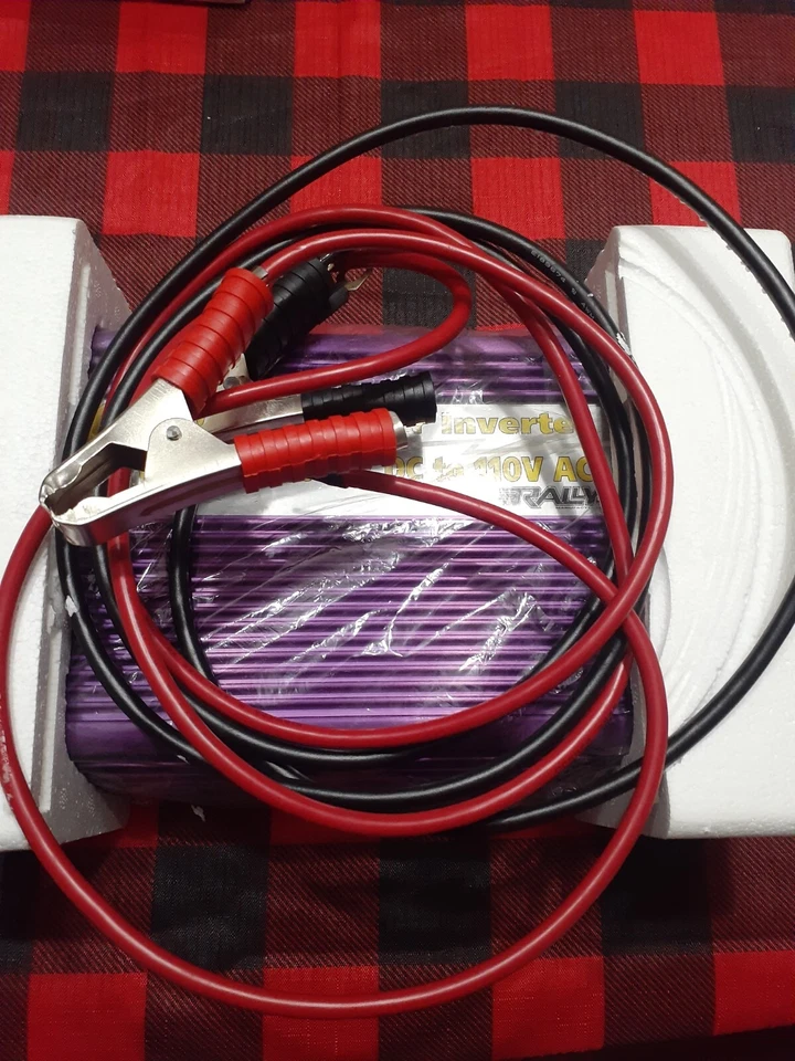 Vintage Rally 600 watt Power Inverter Open Box New Unused - Image 4 of 4
