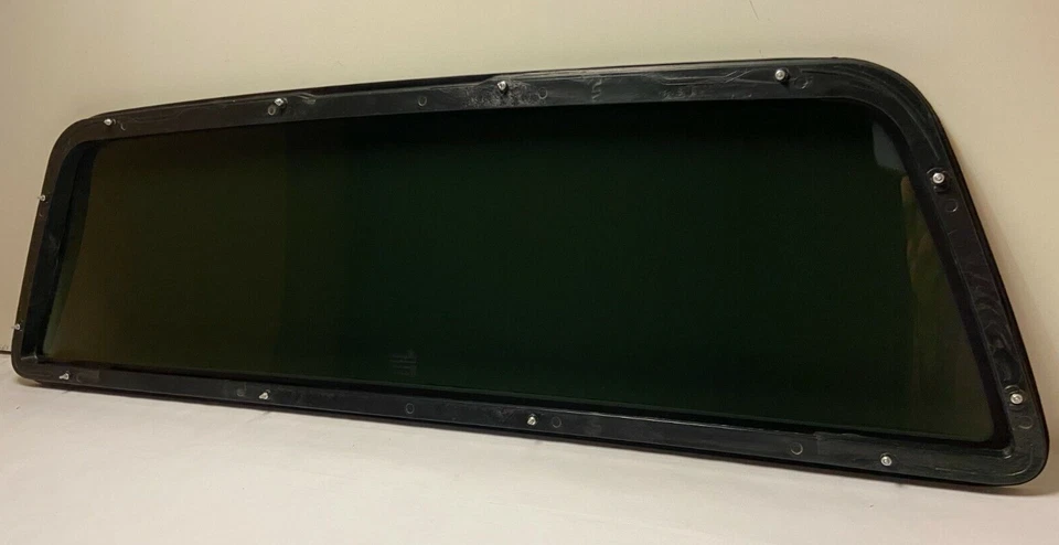 Fit 1993-2003 Ford F150 Rear Back Glass Window Stationary Non-Heat Dark Tinted - Imagem 2 de 4