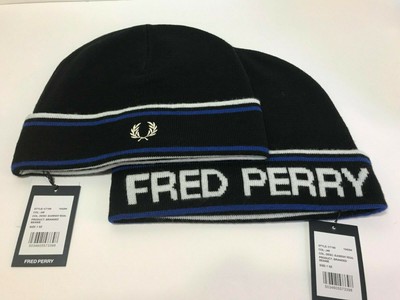 fred perry beanie hat