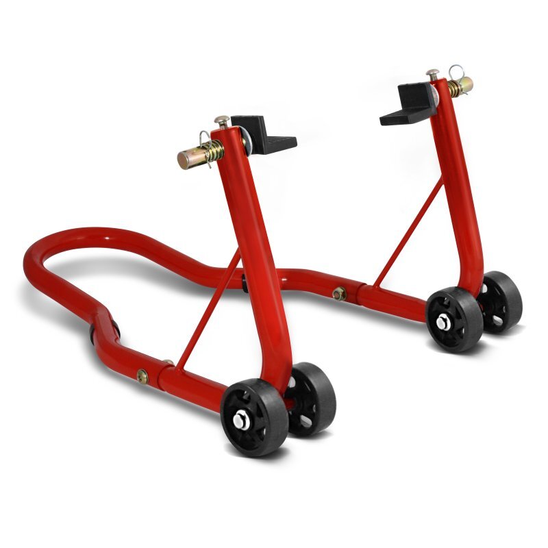 ConStands Motorrad-Montageständer – Für Hinterrad. Verstellbar 24–35 Cm, Mit Gummi-Auflagen. Für Viele Modelle.