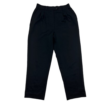 EP Pro Black Pleated Performance Golf Pants 100% Polyester