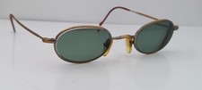 Vintage Tommy Bahama Emporium 2 E055 Gold Oval Metal Sunglasses FRAMES ONLY
