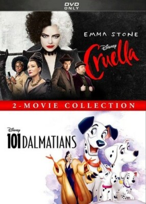 Cruella / 101 Dalmatians (Animated) : 2-Movie Collection (DVD) Disney