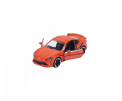 Toyota GT86 Orange Majorette Premium Cars 2022 218D 1:64 Scale Toy