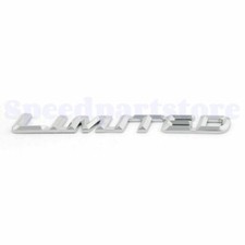 3d Limited Logo Emblem Badge Trunk Fender Sticker Metal Trim Suv Truck Chrome