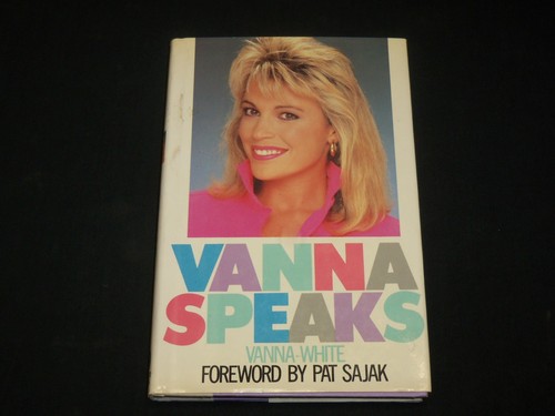 1987 VANNA SPEAKS HARDCOVER BOOK BY VANNA-WHITE - NICE PHOTOS - KD 6539 - Bild 1 von 7