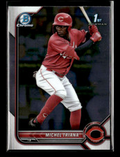 2022 Bowman #BCP-75 Michel Triana Chrome Prospects