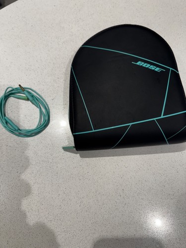 Bose Soundtrue On Over Ear Wired Black / Aqua Marine Headphones Sound True - Picture 4 of 7