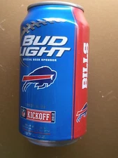 BUD LIGHT NFL Kickoff EMPTY Beer Cans CHOICE 2012 2013 2016 2017 2019 2022 BO