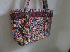 Longaberger Sisters Carry Me Away Tote Purse Bag Celebration Fabric NEW