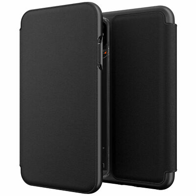 Original GEAR4 Oxford iPhone XS Max - Schwarz Leder