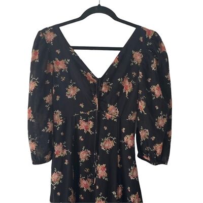 ワンピース OAKMOO Puff Sleeve grunge Shirt Dress Amazon.com: TOMETO STAR Goth Square Neck Dress Puff Short