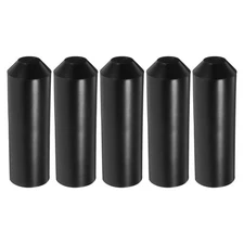 5pcs Glue Lined Sealed Heat Shrink Boot Cap for 1.5 Inch Rope Iron Rod Power