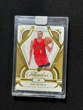 2023-24 Panini Flawless Kris Murray #67 Gem Diamond Rookie RC #/10 GOLD